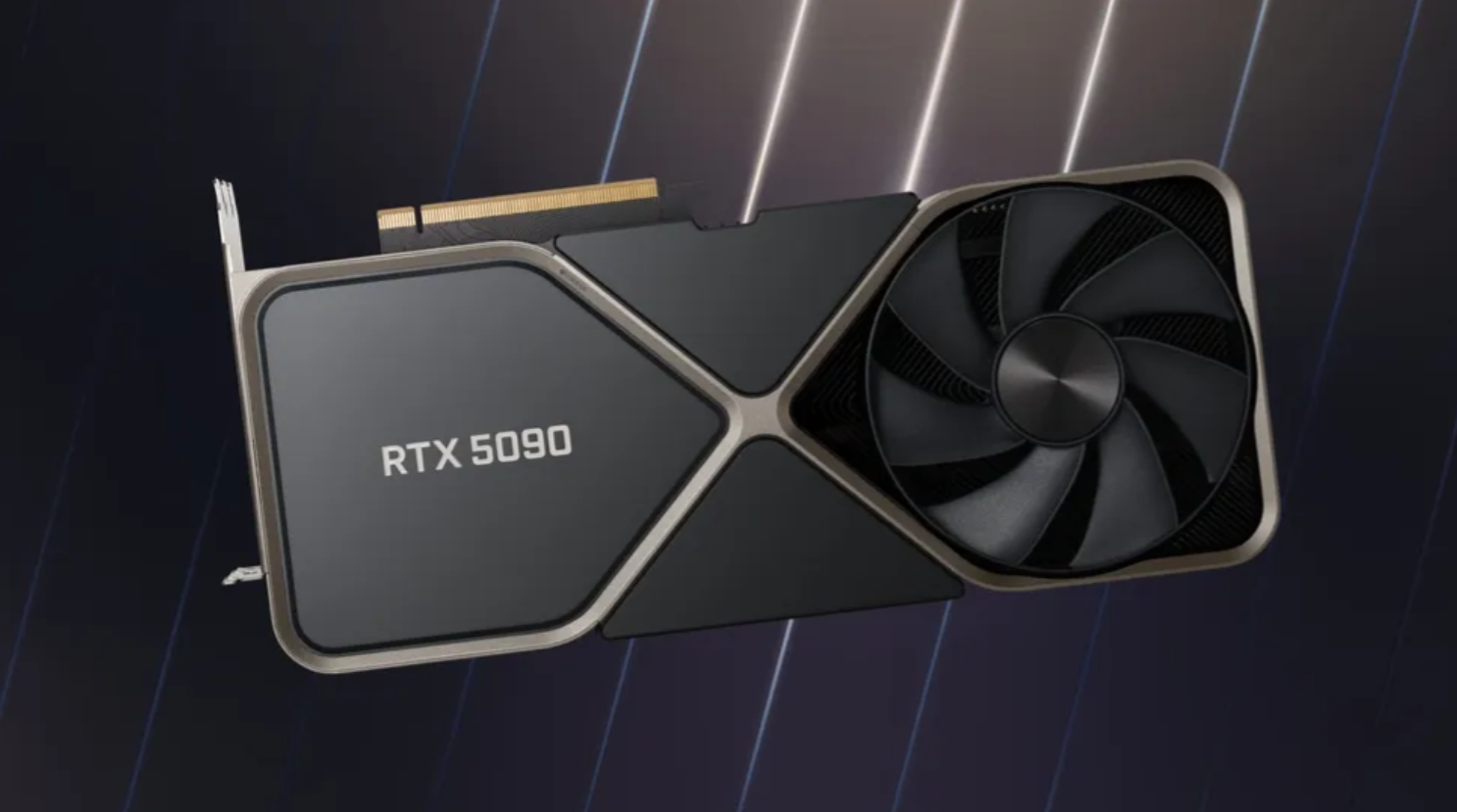 High-performance NVIDIA RTX 5090 graphics card with advanced cooling and cutting-edge architecture