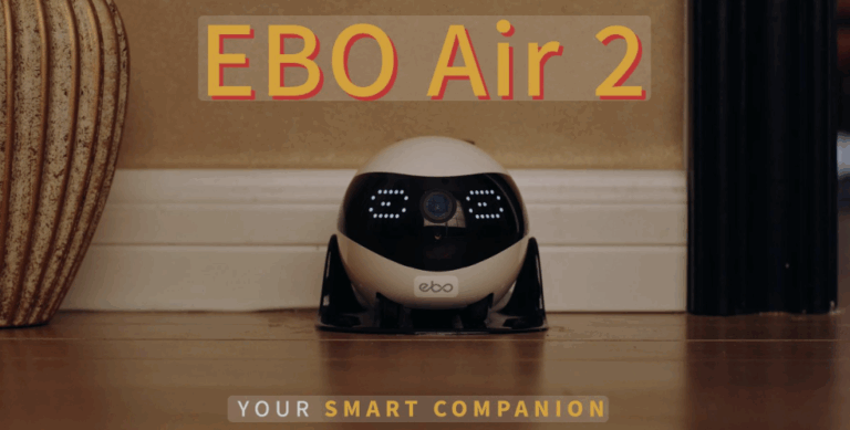 preview of the Ebo Air Pet Robot Camera